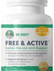 Dr. Marty Free & Active Dog Supplements, 30 Chewables