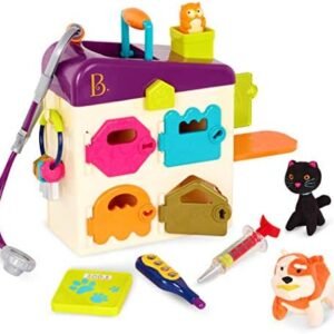 B. toys- Pet Vet- Pretend Play Toy - Doctor Kit for Kids (8 pieces)