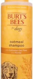 Burt's Bees for Pets Oatmeal Dog Shampoo | With Colloidal Oat Flour & Honey | Moisturizing & Nourishing, Cruelty Free, Sulfate & Paraben Free, pH Balanced for Dogs - Made in USA, 16 Oz