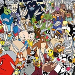 Ravensburger Looney Tunes Challenge 1000 Piece Jigsaw Puzzle for Adults - 16926 - Every Piece is Unique, Softclick Technology Means Pieces Fit Together Perfectly